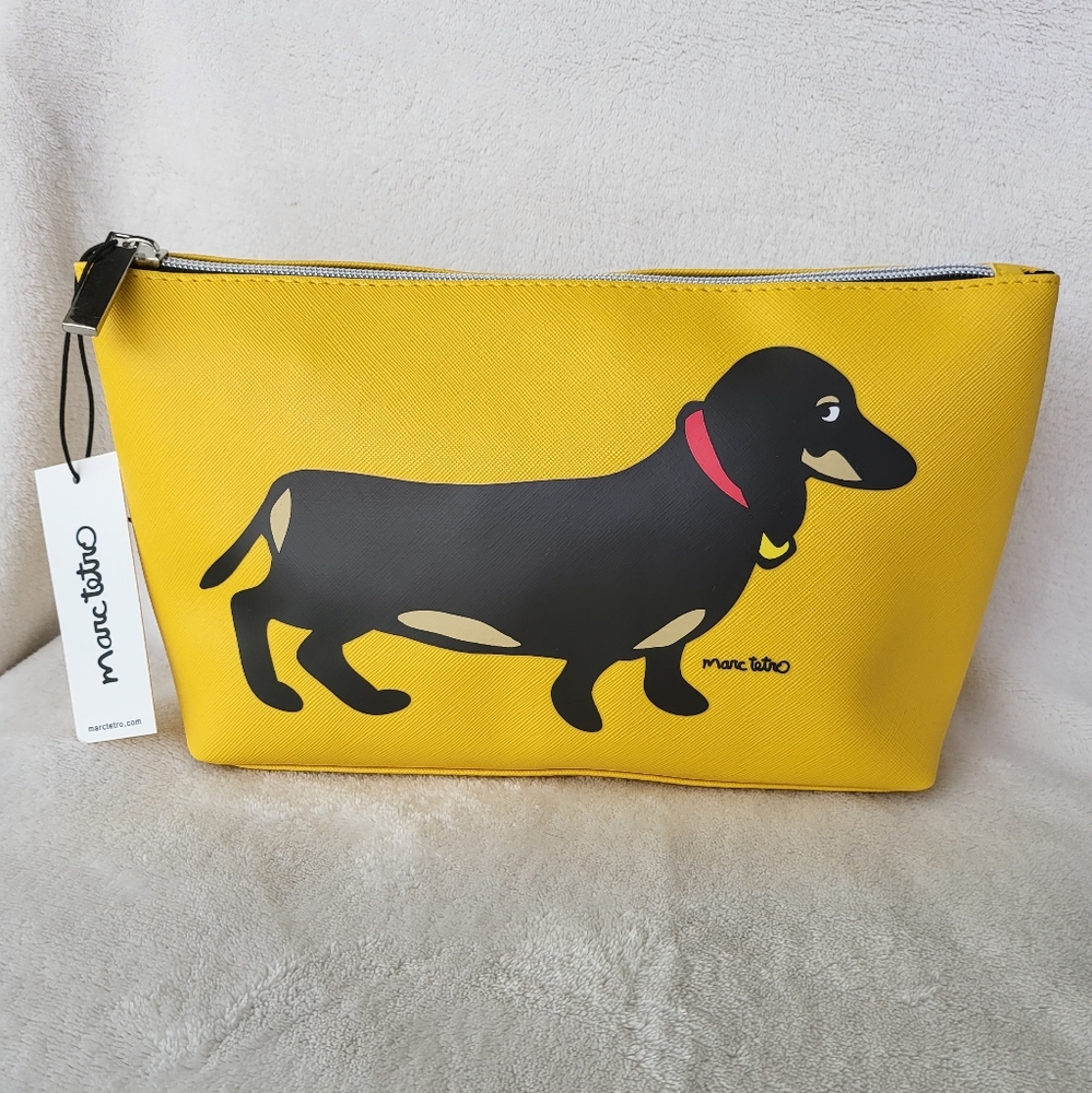 Marc Tetro Dachshund Cosmetic Travel bag